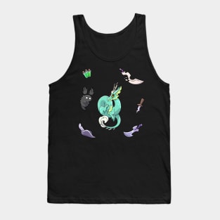 fer.al Dragon with Shoulder Snatch and Striker items Tank Top